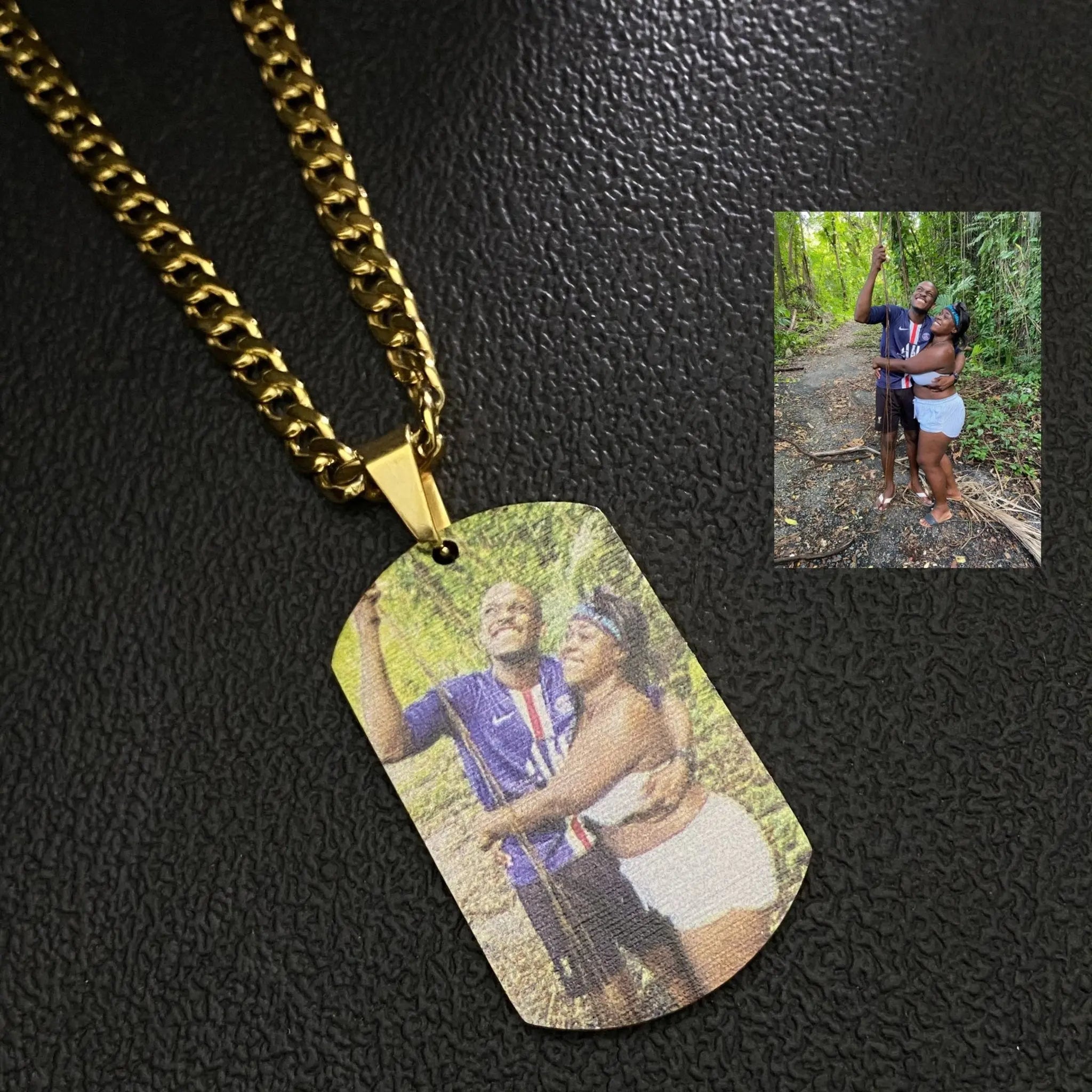 Custom Color Photo Necklaces Pendant With Picture Chain Necklace For Women Child Baby Jewelry nowadaysfashion