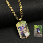 Custom Color Photo Necklaces Pendant With Picture Chain Necklace For Women Child Baby Jewelry nowadaysfashion