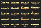 Custom Color Sticker Name Necklace Pendant nowadaysfashion