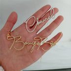custom diamond name necklace personalized necklace nowadaysfashion