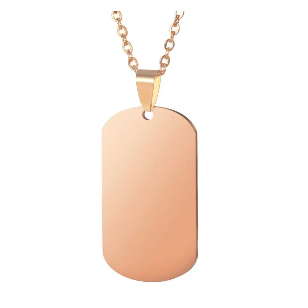 Custom Engraved Picture Photos Name Love Necklace for Women Heart Pendant - Blade & Thread