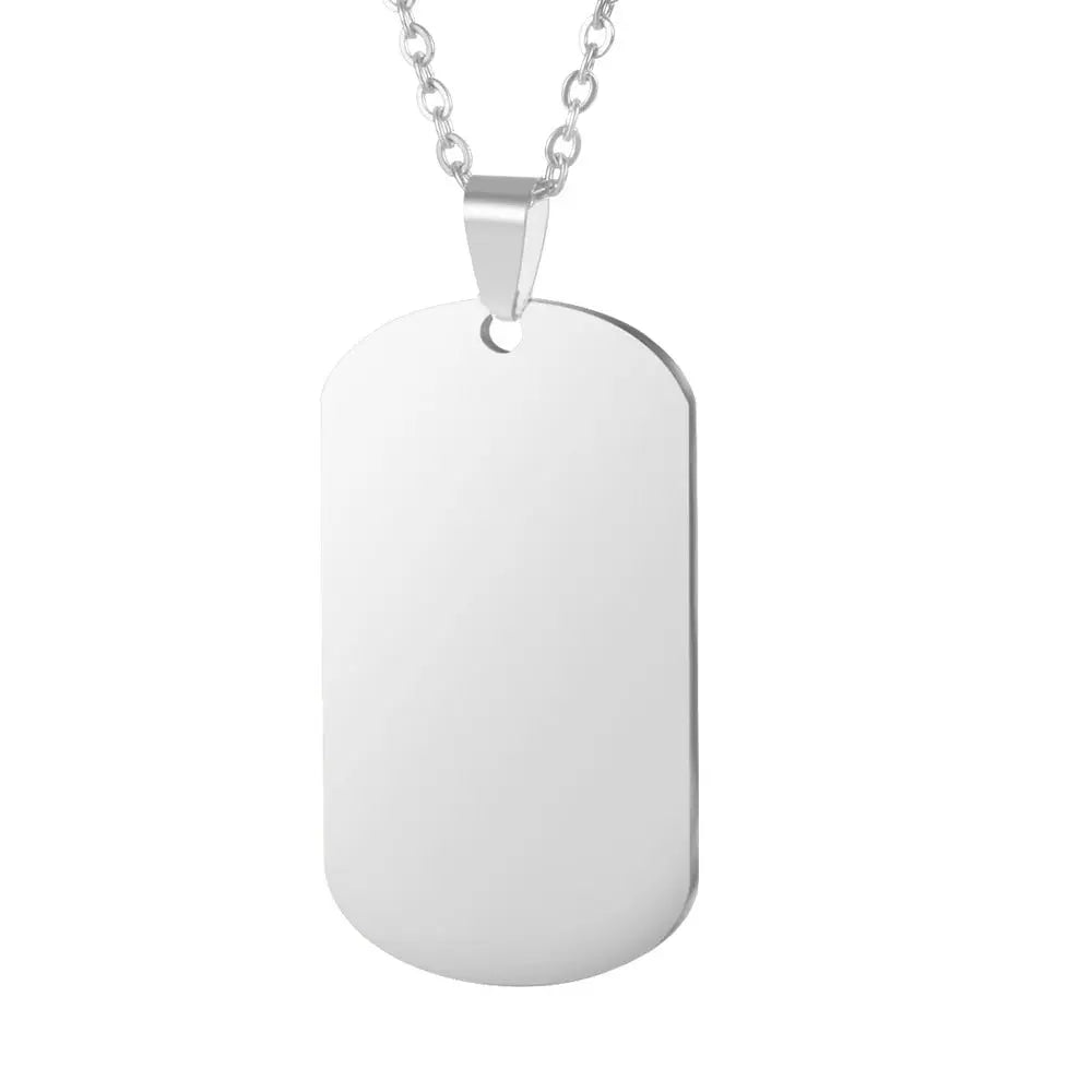 Custom Engraved Picture Photos Name Love Necklace for Women Heart Pendant - Blade & Thread