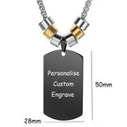 Custom Family Photo Love Necklace for Women Men Square Jewelry nowadaysfashion