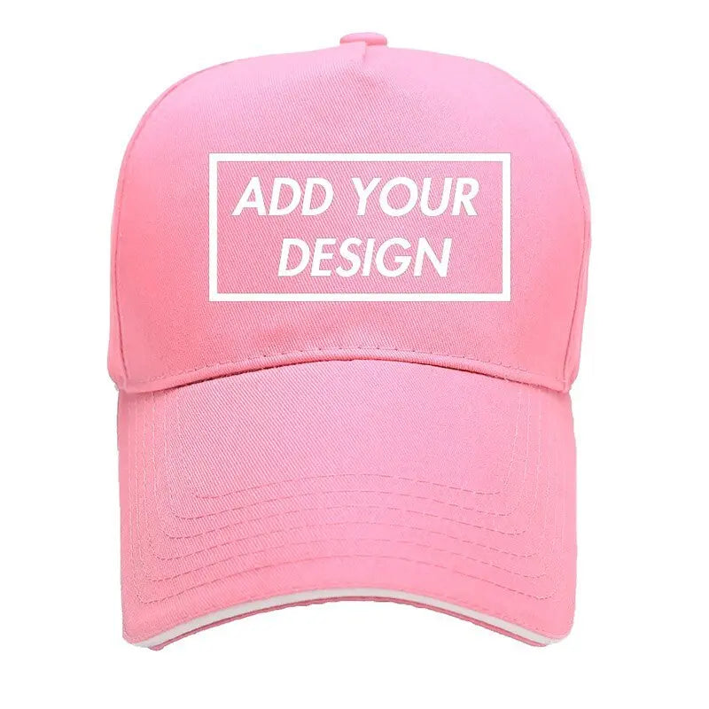Custom Hat Baseball Cap Add Your Design Print Logo Text Photo - Blade & Thread