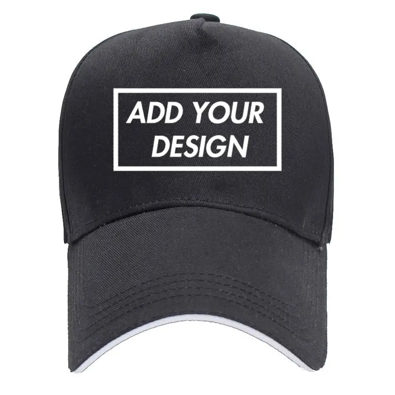 Custom Hat Baseball Cap Add Your Design Print Logo Text Photo - Blade & Thread