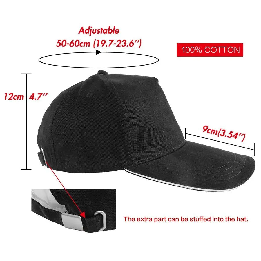Custom Hat Baseball Cap Add Your Design Print Logo Text Photo - Blade & Thread