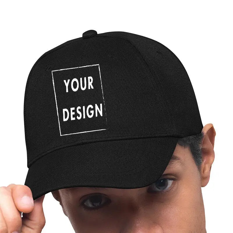 Custom Hat Baseball Cap Add Your Design Print Logo Text Photo - Blade & Thread
