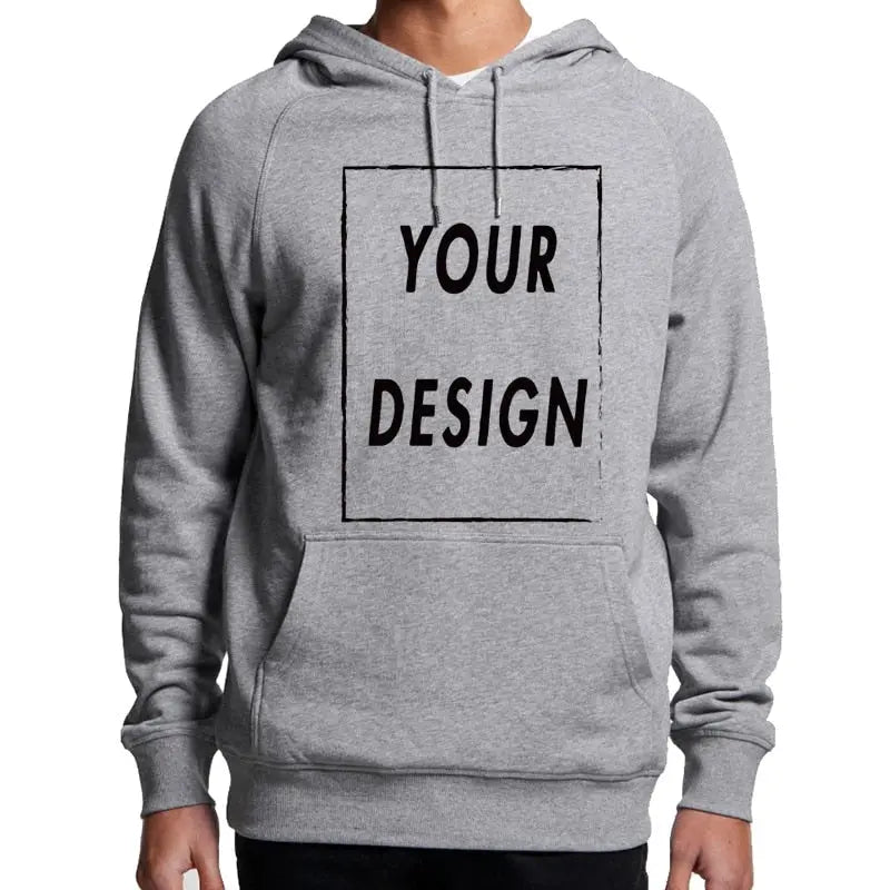 Custom Hoodies Add Your Text Sweatshirt Customized Long Sleeve High Quality Heavy Weight Soft Fleece Tops Hoody - Blade & Thread
