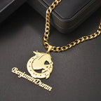 Custom Horse Name Necklace Stainless Steel Personalized Jewelry nowadaysfashion