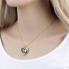 Custom Made Photo Necklace Pendant Hip Hop Heart-shaped Necklace Iced Out Cubic Zircon Jewelry nowadaysfashion