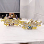Custom mexican gold name necklace 3d nameplate necklace Birthstone nowadaysfashion