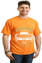 Custom Muscle Men's Bamboo Viscose/Organic Cotton Short Sleeve Graphic T-Shirt Spun Bamboo