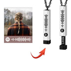 Custom Music Spotify Code Favorite Song Double Retractable Rope Choker Necklaces nowadaysfashion