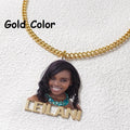 Custom Name Memory Necklace,Personalized Name Necklaces with Picture,Handmade Nameplate Necklace, nowadaysfashion