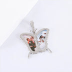 Custom Photo Butterfly Shape Necklace Pendant nowadaysfashion