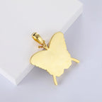 Custom Photo Butterfly Shape Necklace Pendant nowadaysfashion