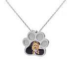 Custom Photo Memorial Jewelry Dog Paw Necklaces Cat Gift nowadaysfashion