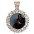 Custom Photo Memory Medallions Necklace With Tennis Chain With Cubic Zircon Chains nowadaysfashion