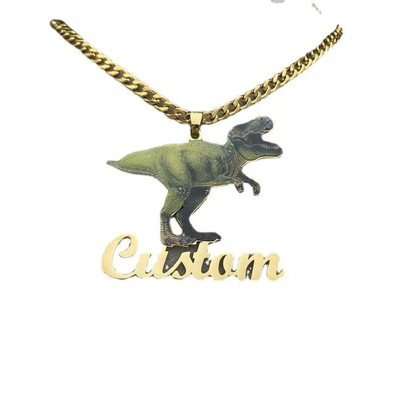 Custom Photo Necklace Custom Picture Nameplate Pendant Necklace for Kids Memory Jewelry nowadaysfashion