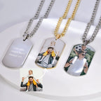 Custom Photo Necklace Picture Pendant Name Memory Jewelry nowadaysfashion