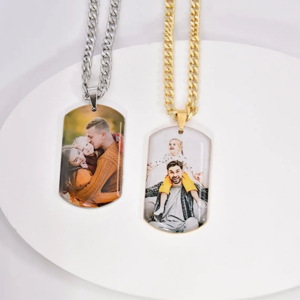 Custom Photo Necklace Picture Pendant Name Memory Jewelry nowadaysfashion