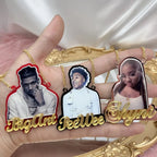 Custom Photo Necklace Picture Pendant Name Memory Jewelry nowadaysfashion