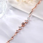 Custom photo Projection Bracelet Jewelry with Silver/Rose Gold Color nowadaysfashion