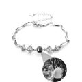 Custom photo Projection Bracelet Jewelry with Silver/Rose Gold Color nowadaysfashion