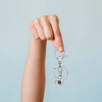 Custom Photo Projection Keychain Simple Style love Projection Keychain nowadaysfashion