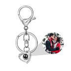 Custom Photo Projection Keychain Simple Style love Projection Keychain nowadaysfashion