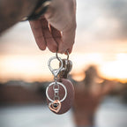 Custom Photo Projection Keychain Simple Style love Projection Keychain nowadaysfashion