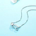 Custom Photo Projection Pendant Personalized Charm 520 Shape Crystal Necklace nowadaysfashion