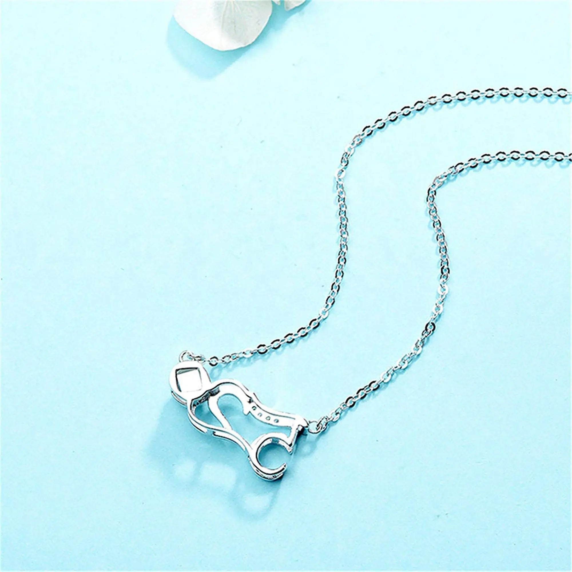Custom Photo Projection Pendant Personalized Charm 520 Shape Crystal Necklace nowadaysfashion