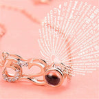 Custom Photo Projection Pendant Personalized Charm 520 Shape Crystal Necklace nowadaysfashion