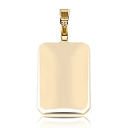 custom photo square medallion pendant hip hop fashion jewelry nowadaysfashion