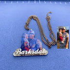 Custom Picture Name Necklace Custom Jewelry Pendant With Picture Chain Necklace nowadaysfashion