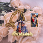 Custom Picture Name Necklace Custom Jewelry Pendant With Picture Chain Necklace nowadaysfashion