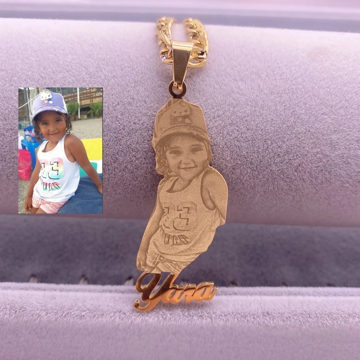 Custom Picture Necklace Custom Jewelry Pendant With Picture Chain Necklace Jewelry - Blade & Thread
