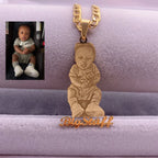 Custom Picture Necklace Custom Jewelry Pendant With Picture Chain Necklace Jewelry nowadaysfashion