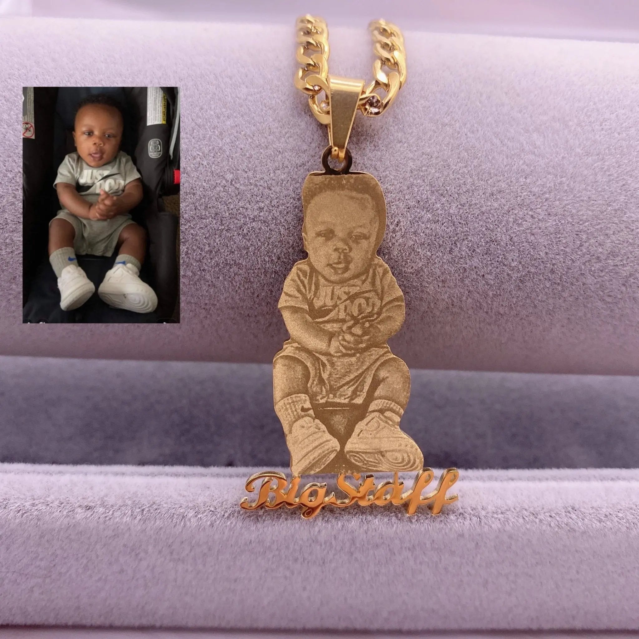 Custom Picture Necklace Custom Jewelry Pendant With Picture Chain Necklace Jewelry nowadaysfashion