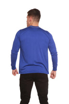 Custom Printed Men's Bamboo Viscose/Organic Cotton Long Sleeve T-Shirt Spun Bamboo