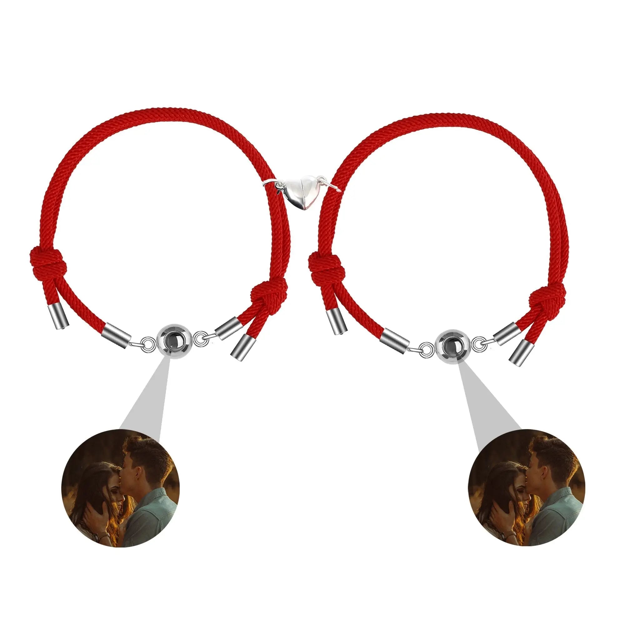 Custom Projection Braided Bracelet Personalized Photo Bracelet Custom Jewelry nowadaysfashion