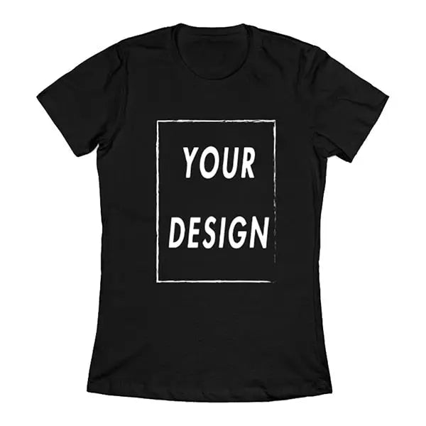 Custom T Shirt EU Size 100% Cotton Make Your Design Logo Text Men Women Print Original Design - Blade & Thread