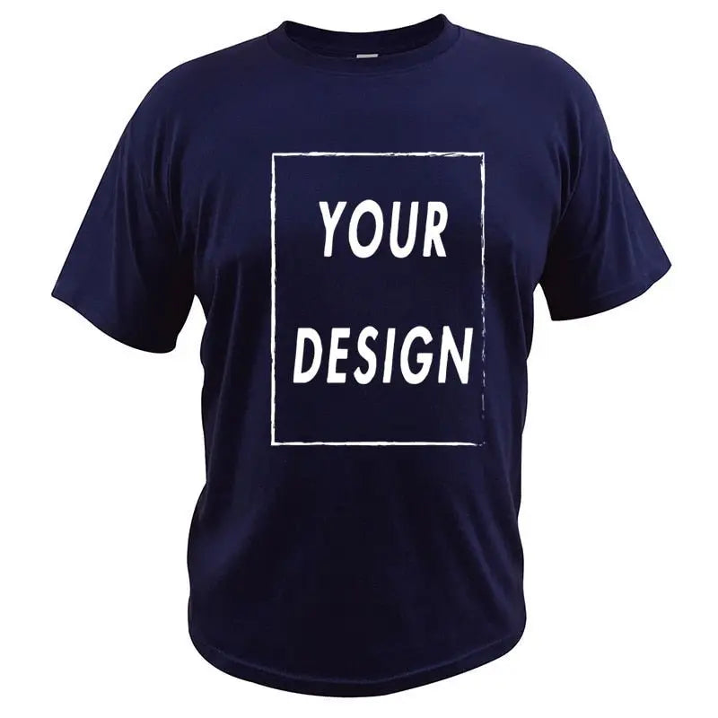 Custom T Shirt EU Size 100% Cotton Make Your Design Logo Text Men Women Print Original Design nowadaysfashion