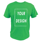 Custom T Shirt EU Size 100% Cotton Make Your Design Logo Text Men Women Print Original Design nowadaysfashion