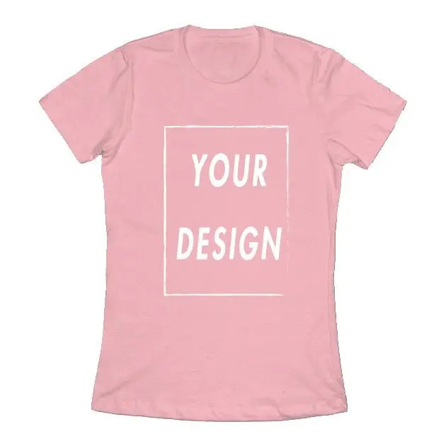 Custom T Shirt EU Size 100% Cotton Make Your Design Logo Text Men Women Print Original Design - Blade & Thread