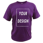 Custom T Shirt EU Size 100% Cotton Make Your Design Logo Text Men Women Print Original Design nowadaysfashion