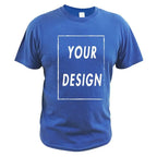 Custom T Shirt EU Size 100% Cotton Make Your Design Logo Text Men Women Print Original Design nowadaysfashion