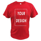 Custom T Shirt EU Size 100% Cotton Make Your Design Logo Text Men Women Print Original Design nowadaysfashion