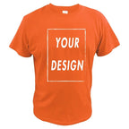 Custom T Shirt EU Size 100% Cotton Make Your Design Logo Text Men Women Print Original Design nowadaysfashion